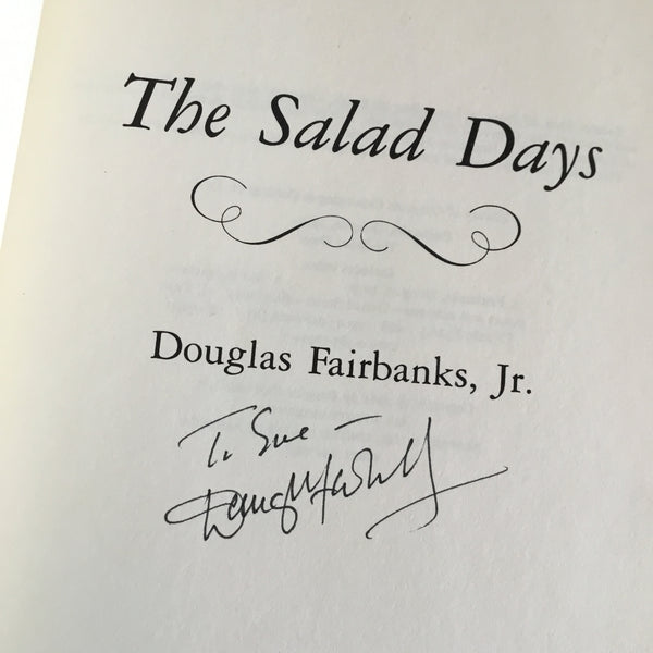 The Salad Days: An Autobiography (signed)