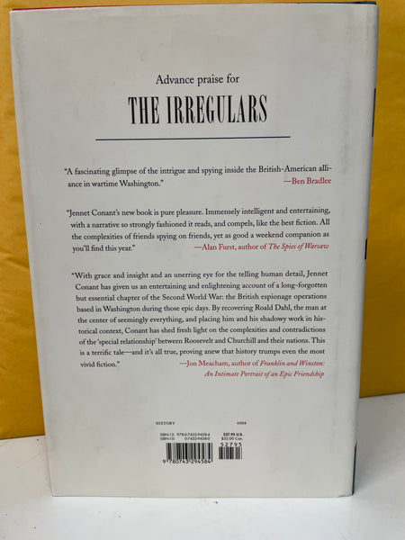 The Irregulars: Roald Dahl and the British Spy Ring in Wartime Washington
