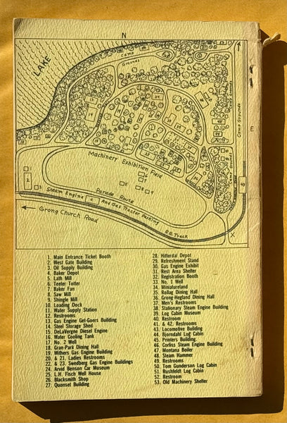 Memories of Bygone Years. Official Handbook Of Western Minnesota Steam Threshers Reunion, Inc. (1980)