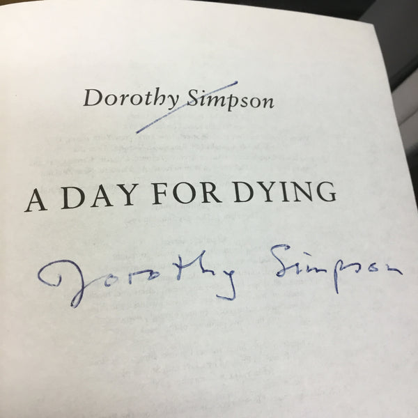A Day for Dying (Signed)