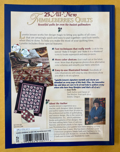 The Thimbleberries Guide for Weekend Quilters