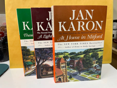 Jan Karon Three Paperbacks Set (Mitford Books #1, #2 and #3)