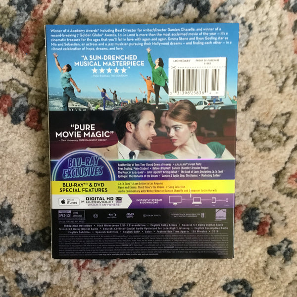 La La Land (Blu Ray + DVD Edition)