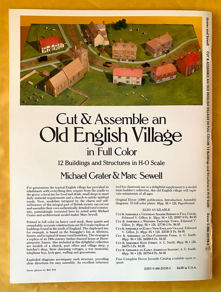 Cut & Assemble an Old English Village