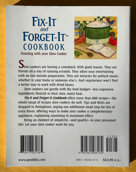 Fix-It and Forget-It Cookbook. Feasting with your Slow Cooker