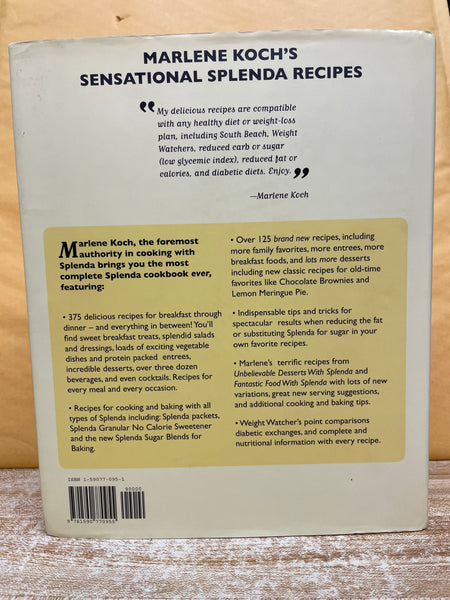 Marlene Koch's 375 Sensational Splenda Recipes