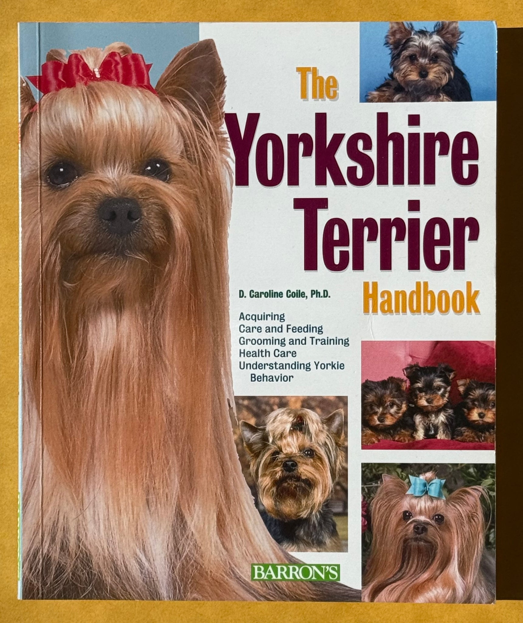 The Yorkshire Terrier Handbook