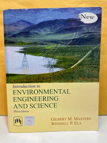 Introduction to Environmental Engineering and Science, 3rd Ed.