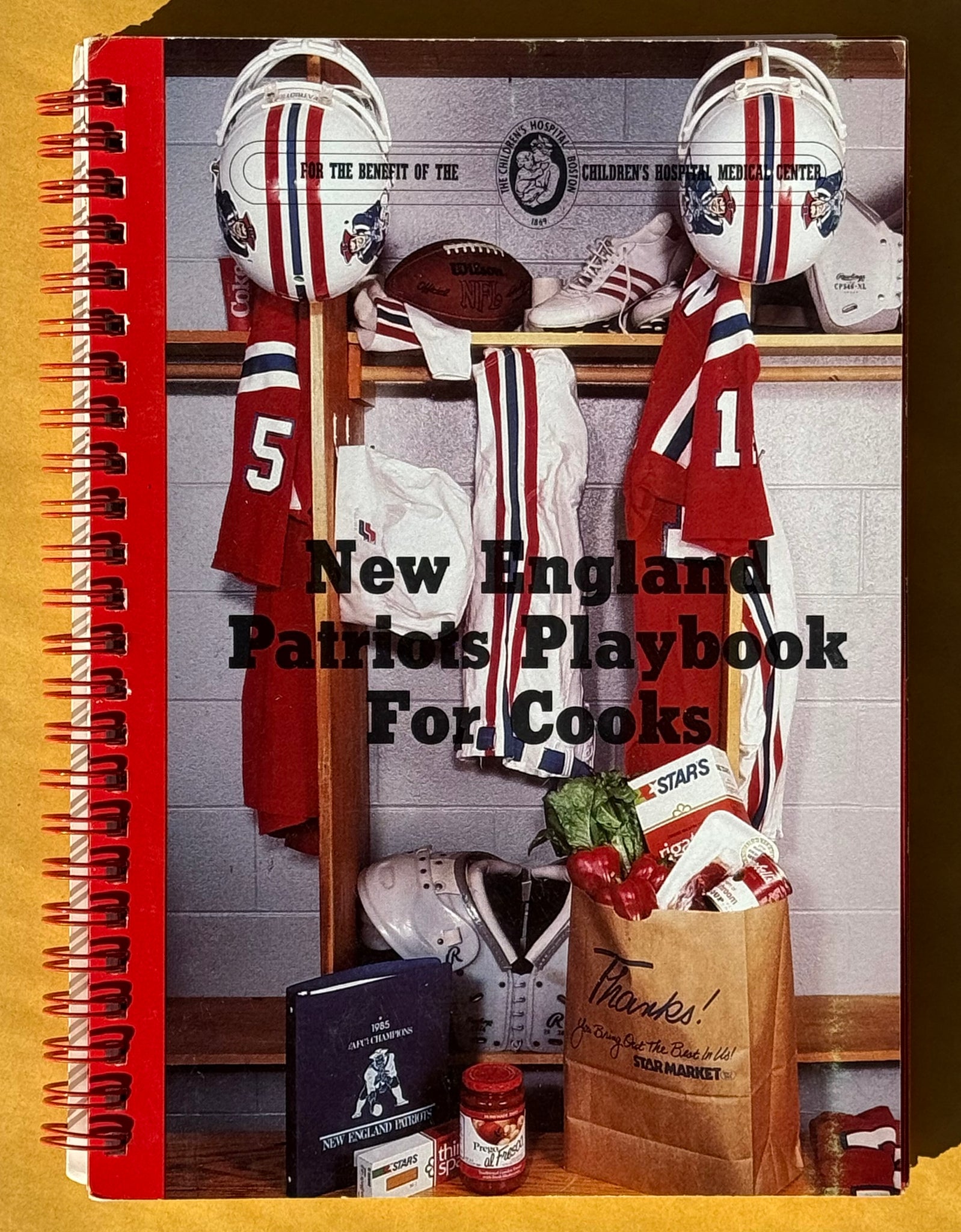 New England Patriots Playbook For Cooks. Massachusetts