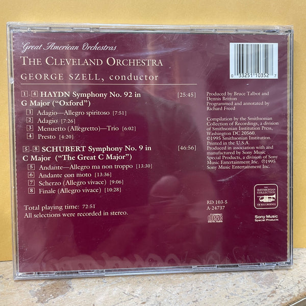 Great American Orchestras Set of 3 Sealed Compact Discs