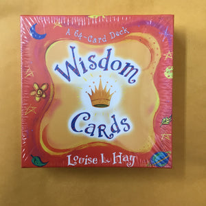 Wisdom Cards: A 64-Card Deck by Louise L. Hay (Sealed)