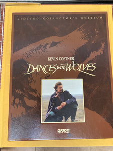 Dances With Wolves Limited Collector's Edition VHS, Signed by Kevin Costner