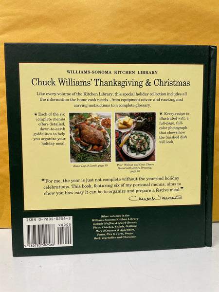 Williams-Sonoma Kitchen Library: Chuck Williams' Thanksgiving & Christmas