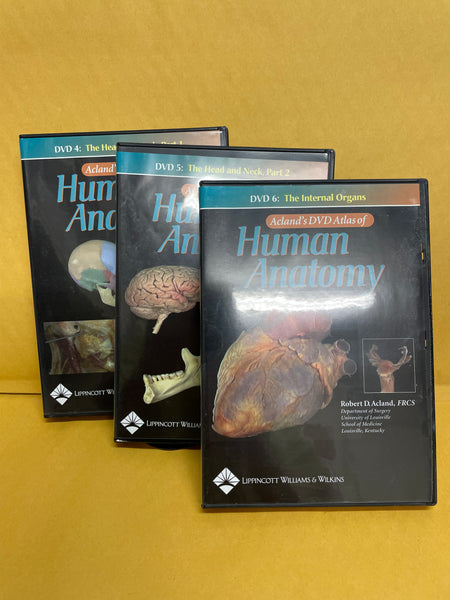 Acland's DVD Atlas of Human Anatomy, 6-DVD Box Set