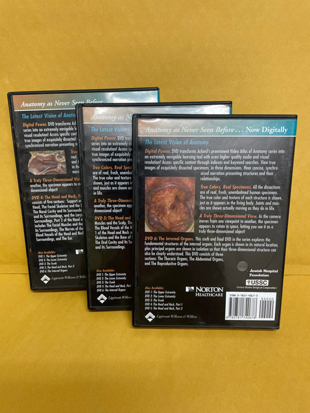Acland's DVD Atlas of Human Anatomy, 6-DVD Box Set