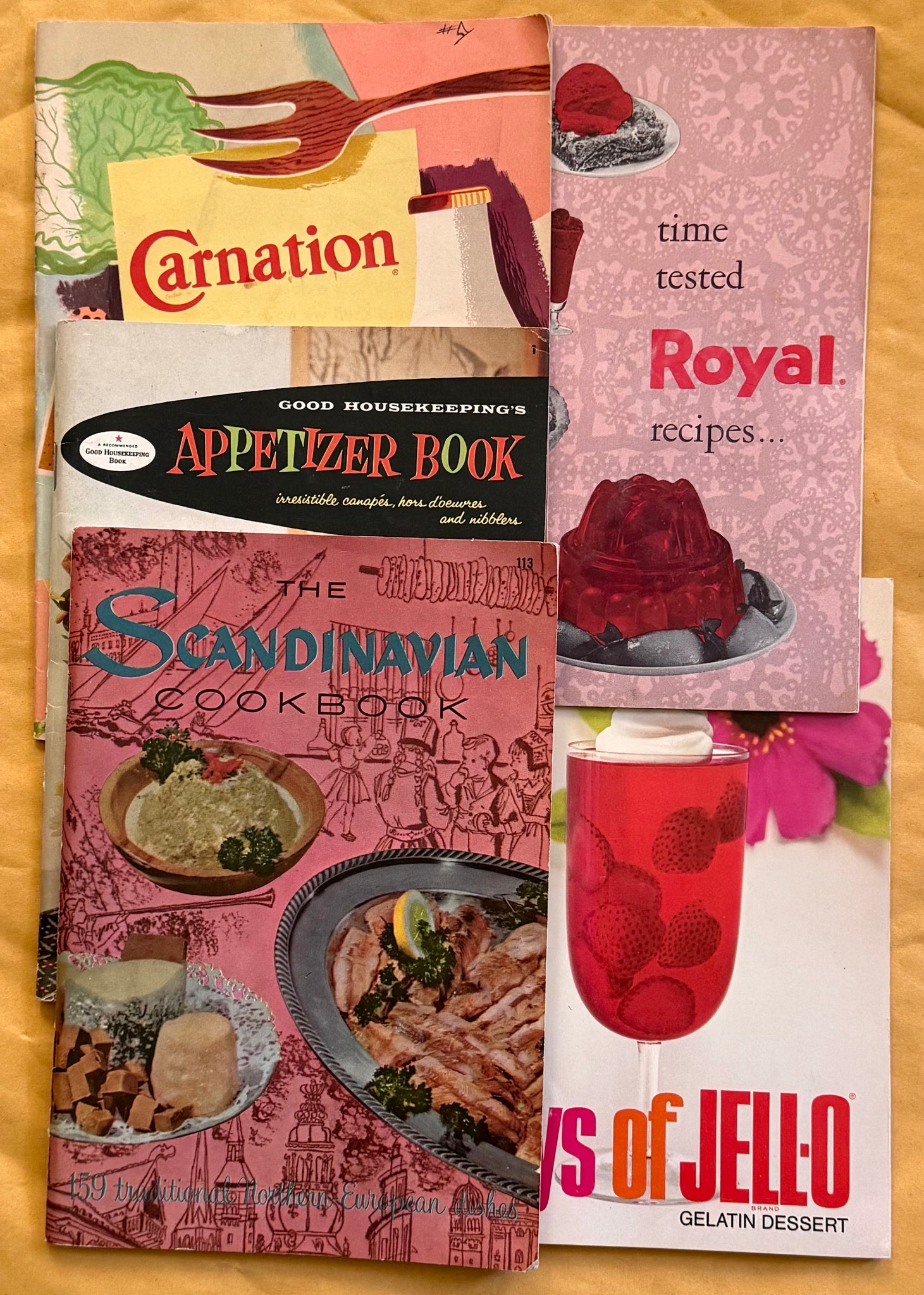 Cookbook Pamphlets: Group A—Misc. Set of 5