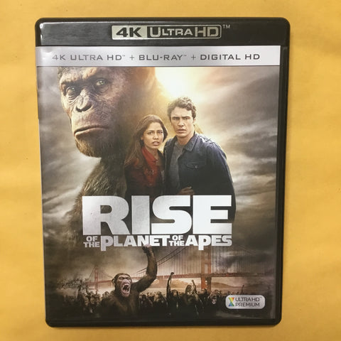Rise of the Planet of the Apes (4K Ultra + Blu Ray)