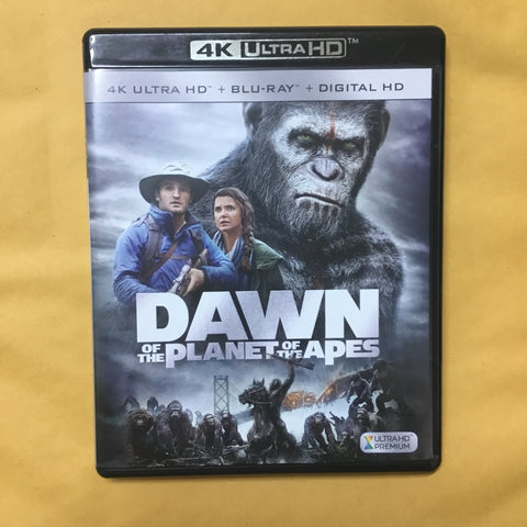 Dawn of the Planet of the Apes (4K Ultra + Blu Ray)