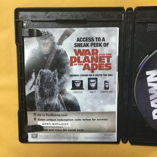 Dawn of the Planet of the Apes (4K Ultra + Blu Ray)